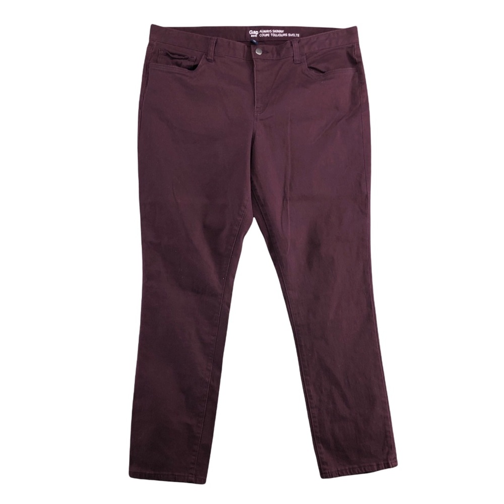 Gap size 18 purple always skinny Jeans